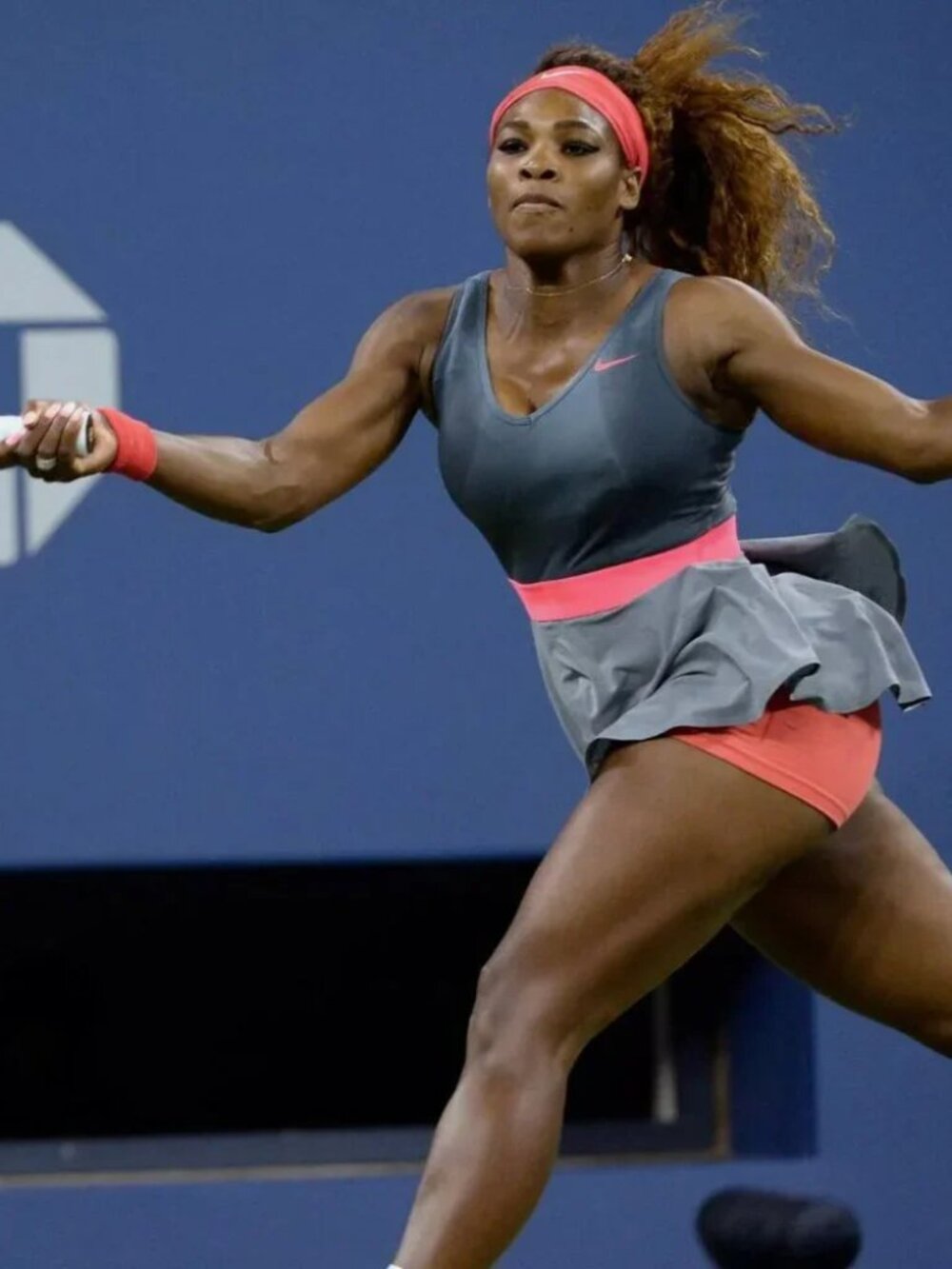 Nike 2013 US Open Serena Williams Knit Tennis Dress Size Large
